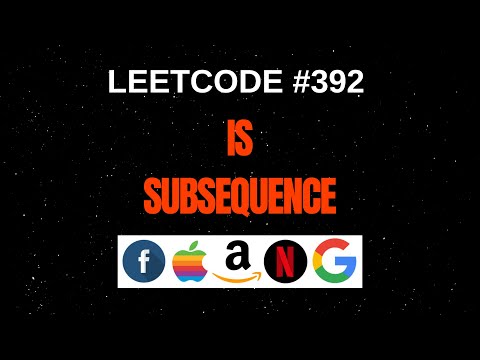 Is Subsequence LeetCode#392 Code with explaination