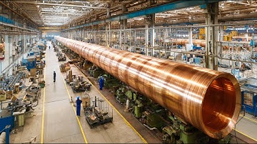 Inside the World’s Hidden Copper Factories – Every Step Revealed. Copper wire and cable production.