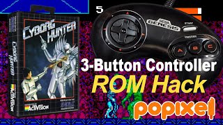 Cyborg Hunter ROM Hack - 3 Button controller