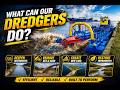 How does a dredger work? 🚢⚙️🌊 Cutter suction dredger explained