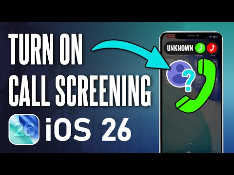 How to Turn ON Call Screening on iPhone (iOS 26)