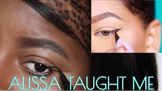 Alissa Ashley Teaches Me How To Wing My Liner Reese Lafleur