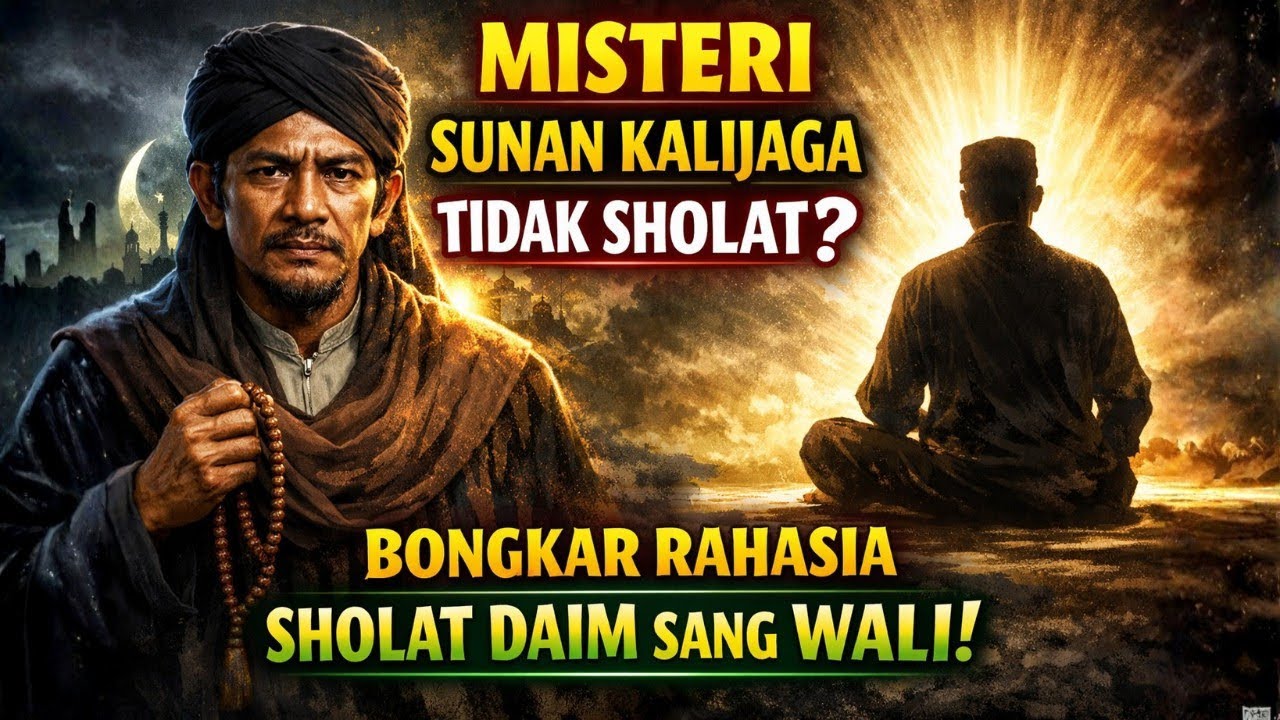 Misteri Sunan Kalijaga Tidak Sholat? Bongkar Rahasia Sholat Daim Sang Wali!
