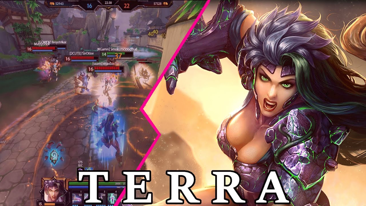 Mom's Fists -  Smite - Terra (Tank Damage Build)