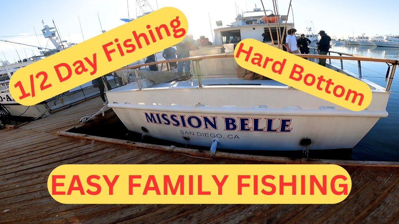 Part 1 Half Day On The Mission Belle Point Loma Sportfishing San Diego
