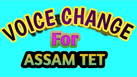 ASSAM TET 2021.ENGLISH GRAMMAR VOICE IN ASSAMESE with Easy Tricks.Useful CTET,ASSAM TET,SSC CGL,GD.