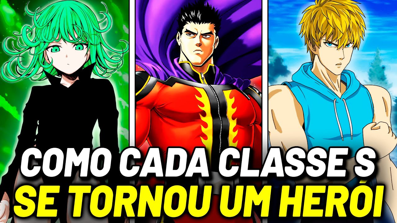 One Punch Man: Tudo sobre os Heróis Classe S! - Aficionados