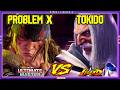 SF6 Problem X (Alex) VS Tokido (JP)💥Messatsu!💥スト6💥Street fighter 6