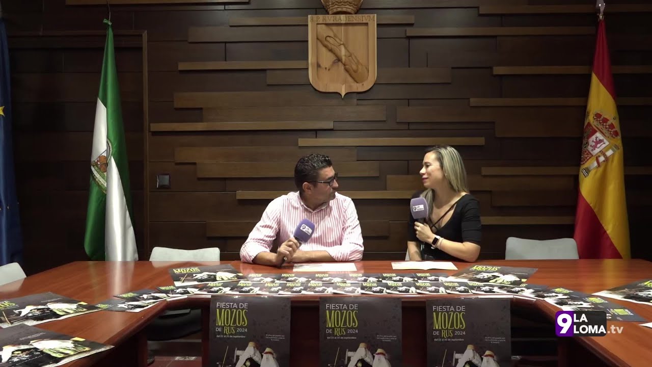 La Entrevista · Juan Antonio Palomares, Alcalde de Rus. Fiestas de Mozos 2024 1 La Entrevista · Juan Antonio Palomares, Alcalde de Rus. Fiestas de Mozos 2024