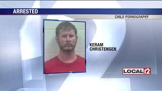 Covington man arrested for allegedly having child porn
