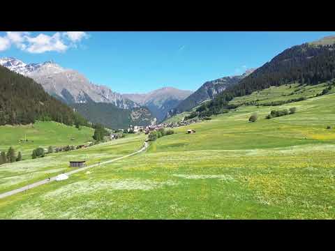 Webcam Nauders - FlyingCam in den Alpen