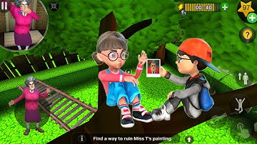 Scary Teacher 3D_New updater-New fun video everyday , gameplay walkthrough  part 596 ( android, ios)