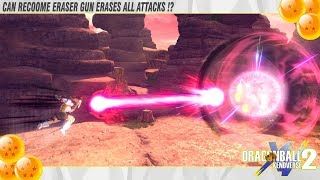 Can Recoome Eraser Gun Erases Super attacks ! Dragonball Xenoverse 2
