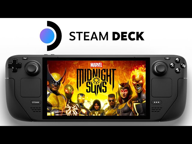Marvel Midnight Suns Steam Deck, SteamOS