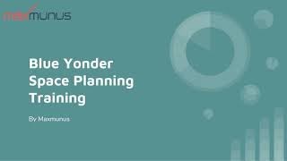 Blue Yonder Space Planning Training( Blue Yonder Space Planning  Certification Tips)