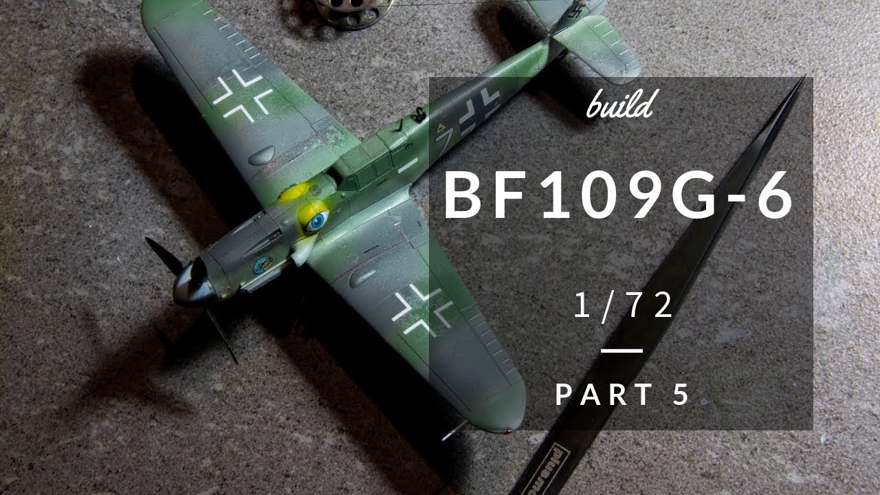 Tamiya 60790 - Kit Maquette 1:72 Bf-109 G-6 Messerschmitt - Modélisme Plastique Non Laqué