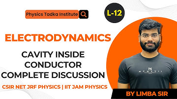 electromagnetic theory| cavity inside conductor discussion| csir net physics| iit jam physics