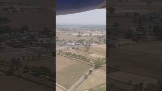 Landing at Agra airport #shorts