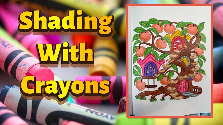 Adult Coloring Tutorial: Using Crayons for Shading