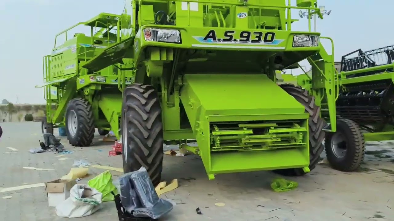 New As 930 # company # harvester # Punjab Nabha # 