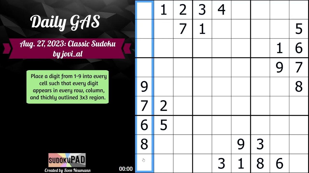 Daily Sudoku