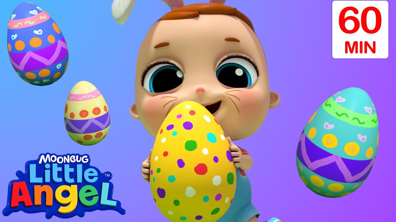 Baby Egg Hunt Song + More Nursery Rhymes and Kids Songs Learning Colors ABCs 123s Little