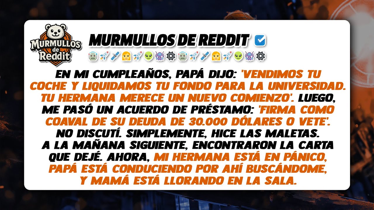En Mi Cumpleaños, Papá Dijo: 