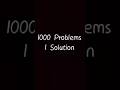 1000 PROBLEM BUT 1 SOLUTION 😈😈😈