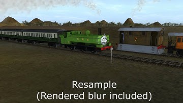 No Resample (No Rendered Motion Blur) Test