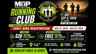 🏃‍♂️🔥 MFP RUNNING CLUB EARLY BIRD REGISTRATION IS NOW OPEN! 🔥🏃‍♀️