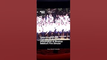 Video Program dan Pencapaian Prabowo Ditayangkan di Bioskop Sebelum Film Dimulai