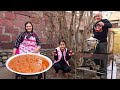 Making National Azerbaijani UMAC HALVA in the Village! Easy Dessert Recipes!