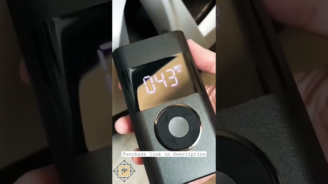 Portable Car Air Compressor is a game changer🔥✅️ 