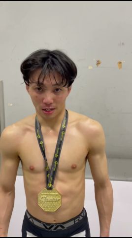 試合後コメント|三笠貴大 判定勝ち🥇 #JTT #shorts #grachan