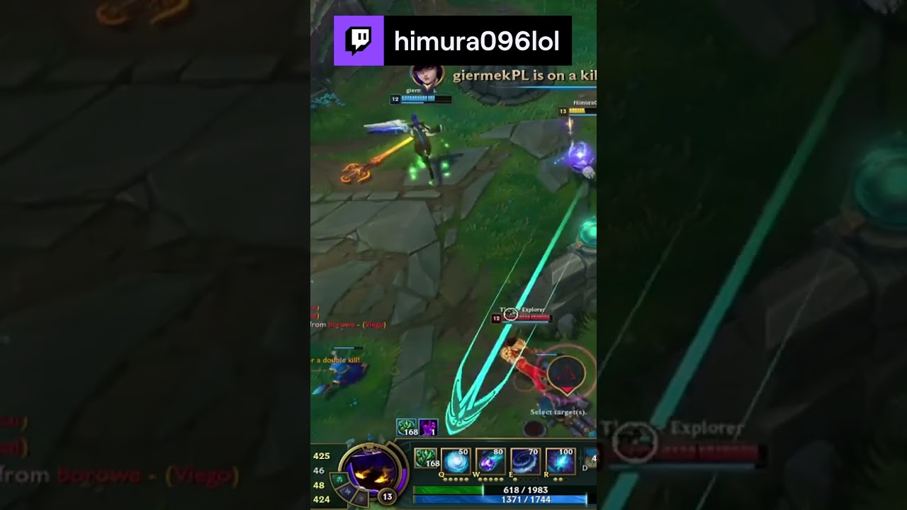 Veigar Teamwork 2 v 2 skillshot fight! | himura096lol on 