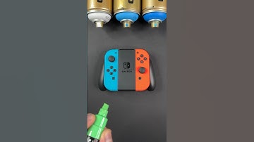 Custom Nintendo Switch Controller Using Posca Markers! #shorts