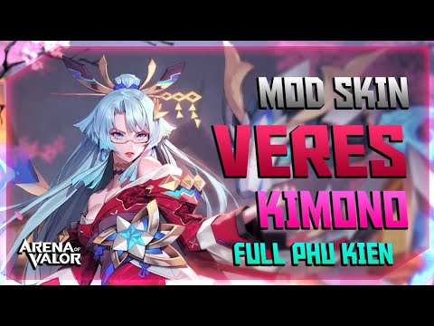 Video Mod Skin | Veres Kimono Full Phụ Kiện Đỏ - Hồng - Xanh... - youtube