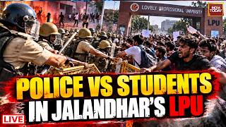 LIVE: Jalandhar LPU University Protest | LPU Erupts After Protests & Chaos Grip LPU In Phagwara