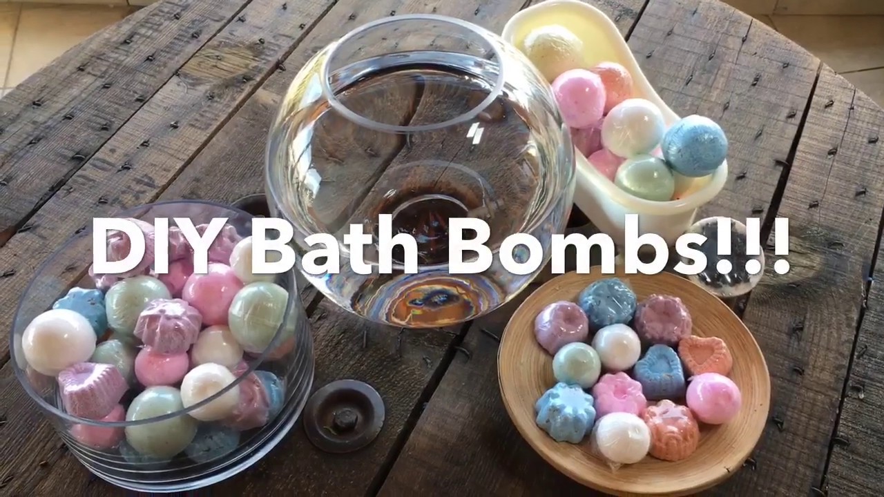 Φτιάξτε εύκολα τα δικά σας Bath Bombs