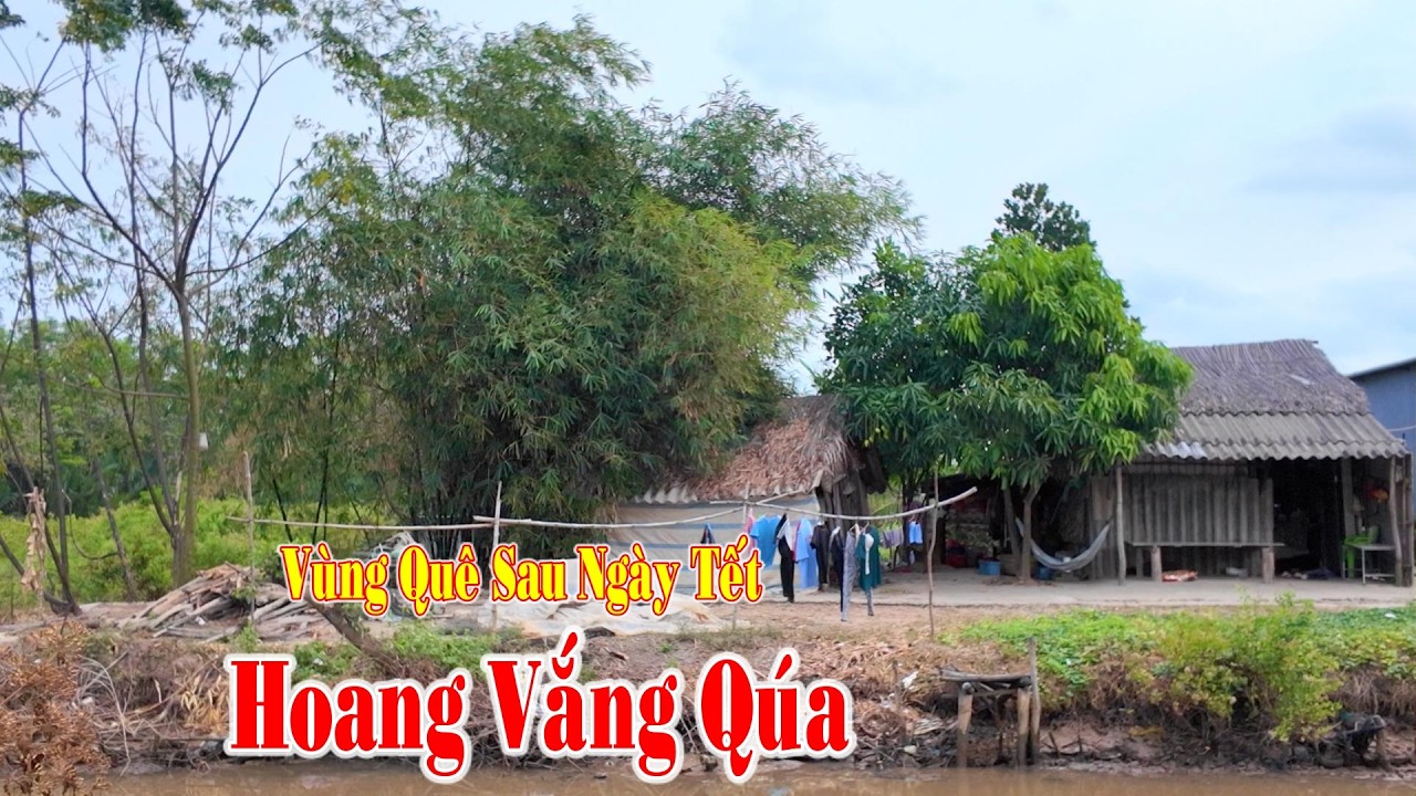 Bất Ngờ Những Ngày Tết Đường Làng Quê Hoang Vắng Điều Hiu Qúa ẤP BÀO BÈO