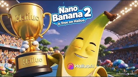 Spotlight on! Nano Banana Pro hits Hailuo Agent for FREE. ✨