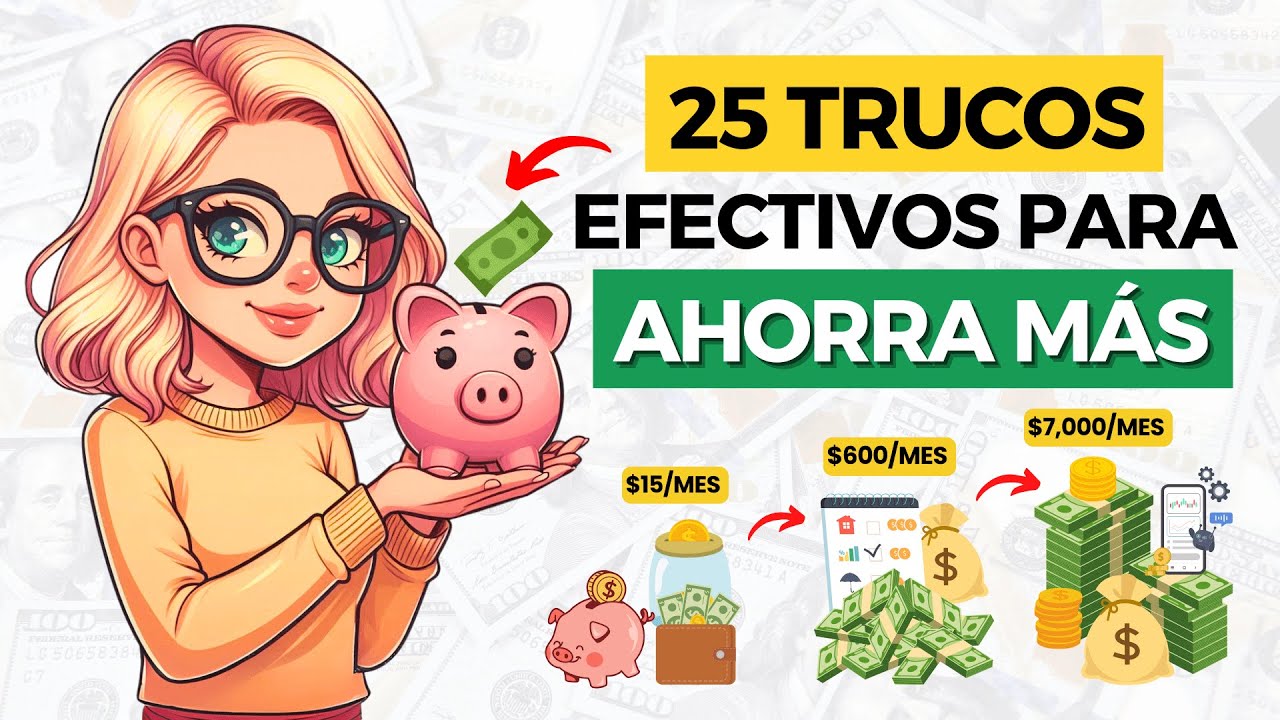25 Trucos fáciles para ahorrar dinero cada día 💰 - YouTube
