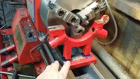 Round 2 of the steady rest modification