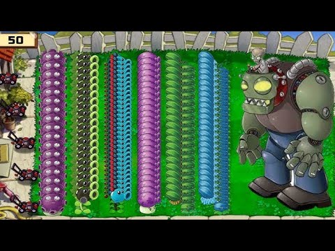 Plants vs Zombies || All Plants Vs All Zombie x Dr Zomboss x Giga ...