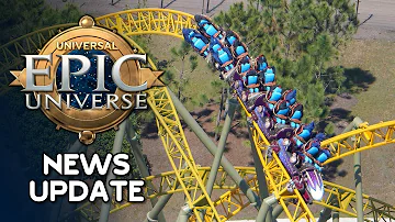 Universal Epic Universe News Mega Update — DUAL COASTER TESTING, NEW CONSTRUCTION & POSSIBLE LAWSUIT