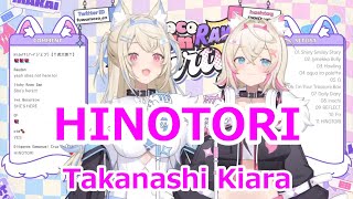 【Romaji lyrics】HINOTORI・Takanashi Kiara【FUWAMOCO/stream（2023/8/13）】