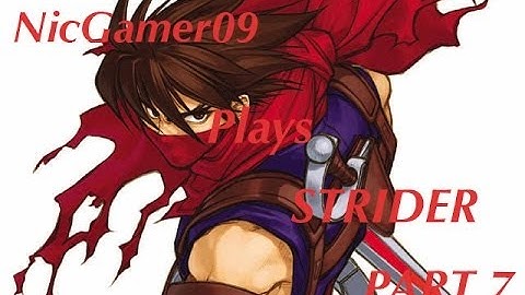 Strider Part 7 - Must destroy Gravitron