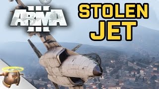 ARMA 3 HIJACKED JET! | James Bond moves in a custom CO-OP mission | RangerDave