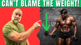 This 1 Detail May Be Why Older Men DON’T Add Muscle Lifting Light Weights?