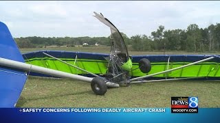 Man dies after aircraft crashes during test flight